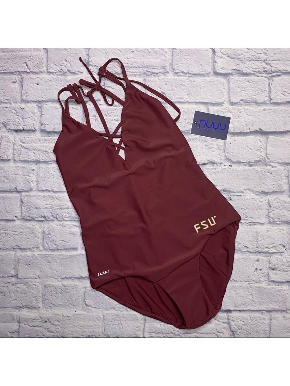 NEW Nuyu Florida State Seminoles Crisscross Swimsuit